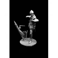120mm English Longbow-man (1 figure w/diorama)