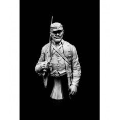 1/9 Bust Confederate Officer 1864