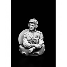 200mm Bust WWII T34 Tank Commander