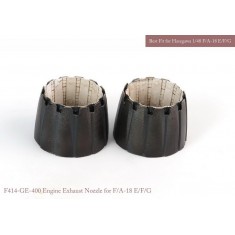1/48 F/A-18 A/B/C/D GE Exhaust Nozzle Set for Hasegawa kits (Opened)
