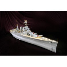 1/200 HMS Hood Deluxe Pack Detail Set with Wooden Deck for Trumpeter kit
