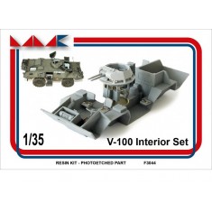 1/35 V-100 Detail Set (interior, wheels & gun)