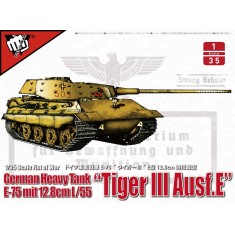 1/35 WWII German Heavy Tank E-75 mit 12.8cm L/55 "Tiger III Ausf.E"