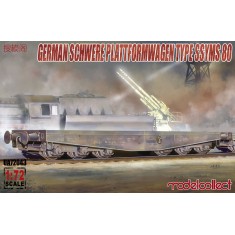 1/72 Germany Schwerer Plattformwagen Type SSYMS 80