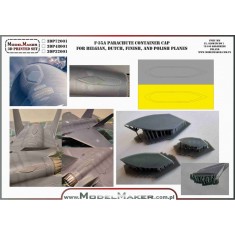 1/32 F-35A Parachute Container Cap for Belgian/Dutch/Finish/Polish Planes