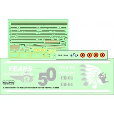 1/144 Belgian C-130 Hercules 50 Years in Service Farewell Decals