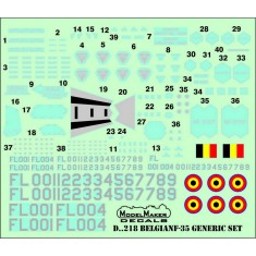 1/32 Belgian F-35 Generic set (decal)