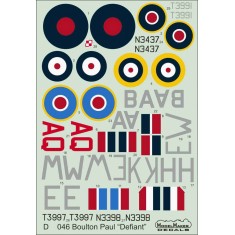 1/48 Boulton Paul Defiant (decal)