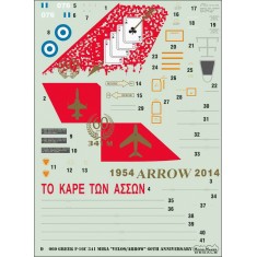 1/48 Greek F-16C 341 Mira Velos/Arrow 60th Anniversary (decal)