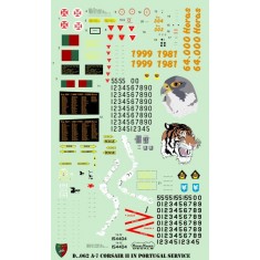1/48 A-7 Corsair II in Portuguese Service Decals