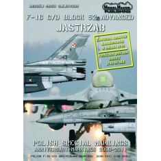 1/48 Polish F-16C/D Anniversary Markings 2006-2011 Decals
