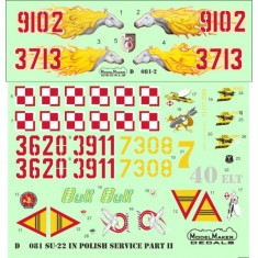 1/48 Su-22 in Polish service part II (decal)