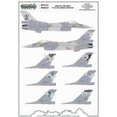 1/48 Hellenic Air Force F-16's Squadrons (decal)