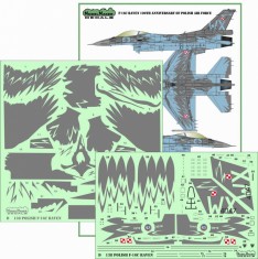 1/48 Polish F-16C RAVEN 100th Anniversary of Polish Air Force (decal)