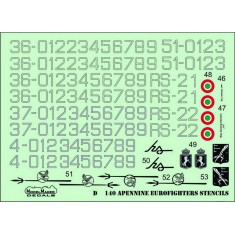 1/48 Apennine Eurofighters Generic set (decal)