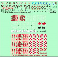 1/48 MiG-21 in Polish service Exclusive Edition part V (decal)