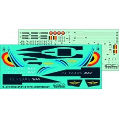 1/48 Belgian F-16 75th anniversary (decal)