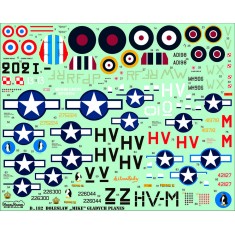 1/48 Boleslaw Mike Gladych planes (decal)