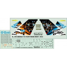 1/48 Greek F-16 NATO Tiger Meet 2022 (decal)