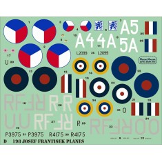 1/48 Josef Frantisek Planes Decal