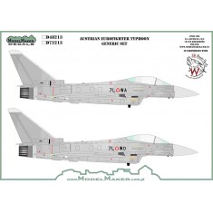 1/72 Austrian Eurofighter Typhoon Generic set (decal)