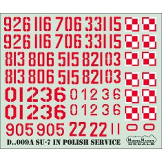 1/72 Su7 in Polish service (decal)
