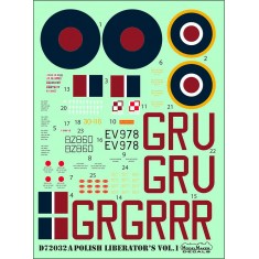 1/72 Polish Liberators vol.1 (decal)