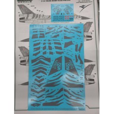 1/72 Polish F-16C Nato Tiger Meet 2015 - F-16 Tiger Demo Team Poland Decals