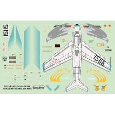 1/72 Portuguese F-16A BA5 Monte Real Air Base 50th Anniversary Decals
