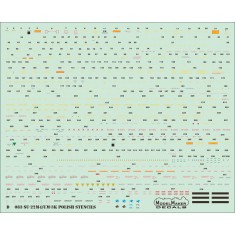 1/72 Su-22M4/UM-3k Polish Stencils (decal)