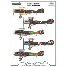 1/72 Bristol Fighter F.2B in Polish service (decal)