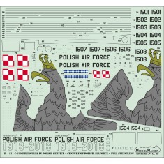 1/72 Polish C-130 Hercules with Full Stenciling Decals