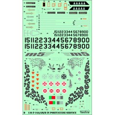 1/72 F-16A/AM/B/BM in Portuquese service - Generic set (decal)