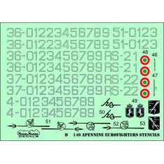 1/72 Apennine Eurofighters Generic set (decal)