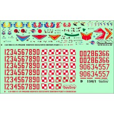 1/72 MiG-21 in Polish service Exclusive Edition part I (decal)