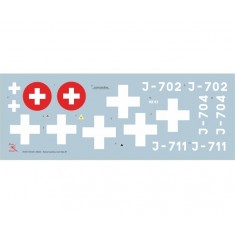 1/32 Swiss Me 109G-6 Decals (Swiss Gustavs over Alps #1)