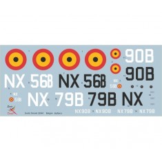 1/32 Belgian Brewster Model 339B Decals (Belgian Buffaloes)