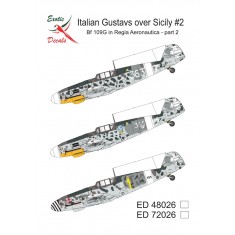 1/48 Italian Gustavs over Sicily #2 - Bf 109G in Regia Aeronautica part 2 (decal)