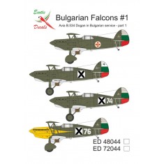 1/48 Bulgarian Avia B.534 Dogan Decals (Bulgarian Falcons #1)
