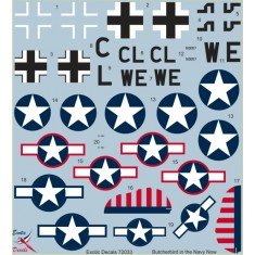1/72 Butcherbird in the Navy Now - Fw 190 G-3 W.Nr 160057 tested by US Navy (decal)