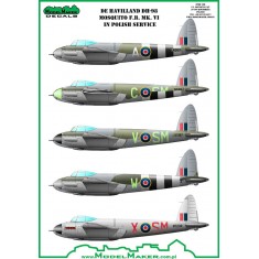 1/32 De Havilland DH-98 Mosquito F.B. Mk. VI in Polish service (mask and decal)