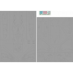 1/48 Polish F-16C - Raven - Refresched Masks and Decals Set