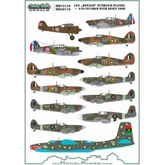1/48 Jan Donald Duck Zumbach Planes Decal and resin A-26 Nose (mask and decal)