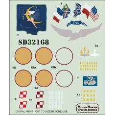 1/32 Avro Lancaster in Polish service Decal part I
