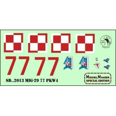 1/32 MiG-29-29 Decal - 77 PKW4