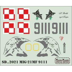 1/32 MiG-21MF Decal - 9111