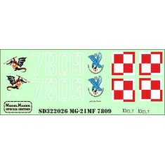 1/32 MiG-21MF Decal - ''7809''