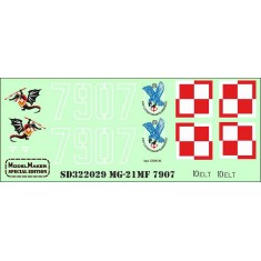 1/32 MiG-21MF Decal - ''7907''