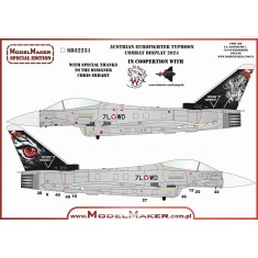 1/32 Austrian Eurofighter Typhoon Combat Display 2024 Decal
