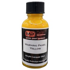 Acrylic Lacquer Paint - Warning Panel Yellow (30ml)